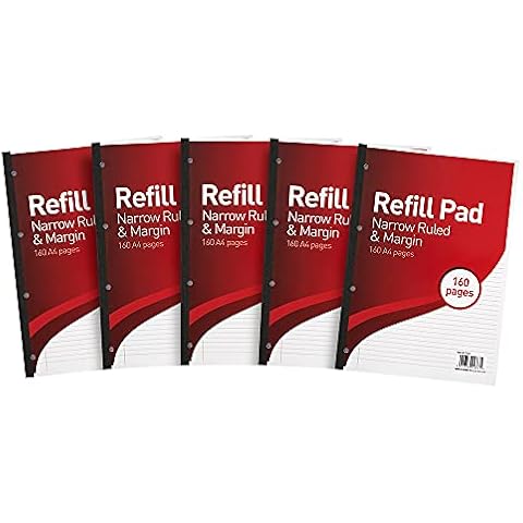 SUMMIT A4 Refill Pad, 6 mm Narrow Ruled Cover