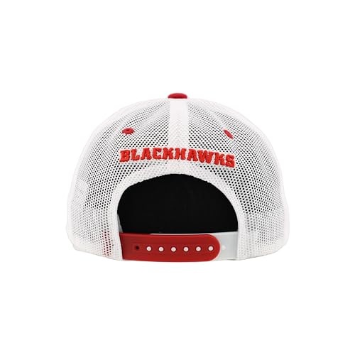 Image of ZHATS NHL Unisex-Adult NHL Officially Licensed Adjustable Snapback Hat Dakota Icon Team Color