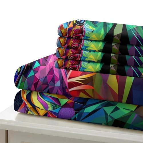 Housse de couette chèvre 3D : le cadeau idéal pour une parure de lit double originale - 6