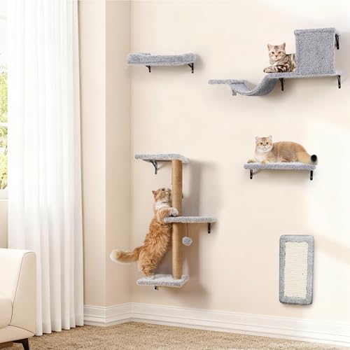 50% OFF 5-in-1 Cat Wall Shelves for Indoor Cats - Image 8