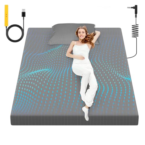 Grounding Sheet, 90% Organic Cotton+10% Pure Silver Organic Fitted Grounded Sheet for Improved...