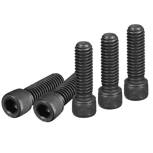DTGN 5/16-18x1" Socket Head Cap Screws Bolts, 20Pcs 12.9 Grade Alloy Steel, Machine Hex Socket Screw, Hex Drive