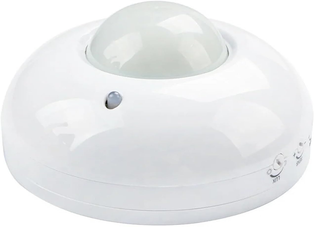 LED Motion Sensor 110V 220V Automatic Infrared PIR Infrared Detector 360 Degree Time-Delay Motion Sensor Switch(AC110-240V)