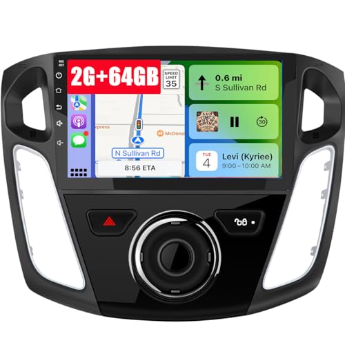 Android 13 Car Radio for Ford Focus 2012-2017, 9 inch GPS