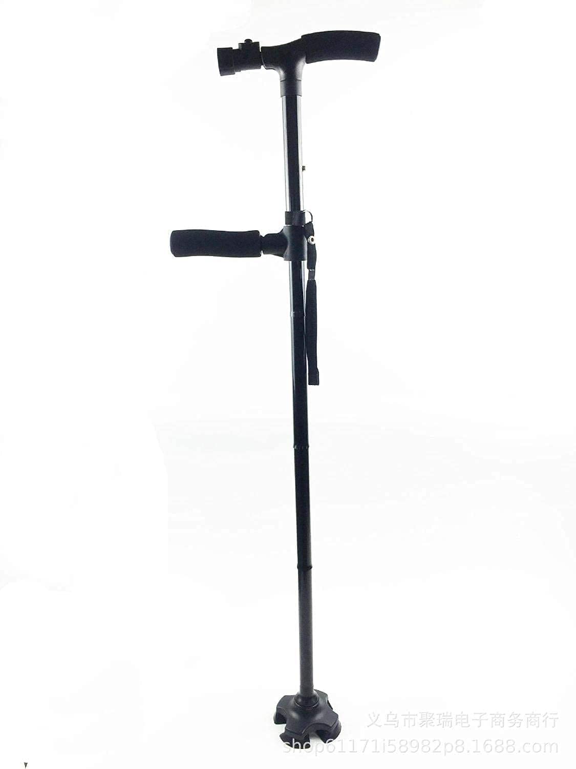 Virola de muleta Antideslizante de Goma, 2 uds., 22mm, Extremo de Goma, Almohadilla de Cubierta de Punta de Repuesto para Pacientes Mayores y Familia Star of Light