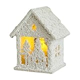 Casas de Navidad, decoración de Madera para el hogar – Casas de Navidad, pequeñas Figuras | para Sala de Estar, Mesa, Escritorio, Chimenea, Dormitorio, Restaurante, casa de Campo, Invierno