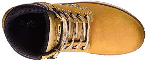 Allen Cooper Tan Shock Absorbing Nitrile Rubber Sole with DIP PU Midsole 300°C Heat Resistant Composite Toe Safety Boot, 9