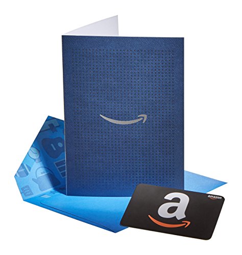 Amazon Premium Greeting Cards with Anytime Gift Cards, Pack of 3 (Silver Smile Design)