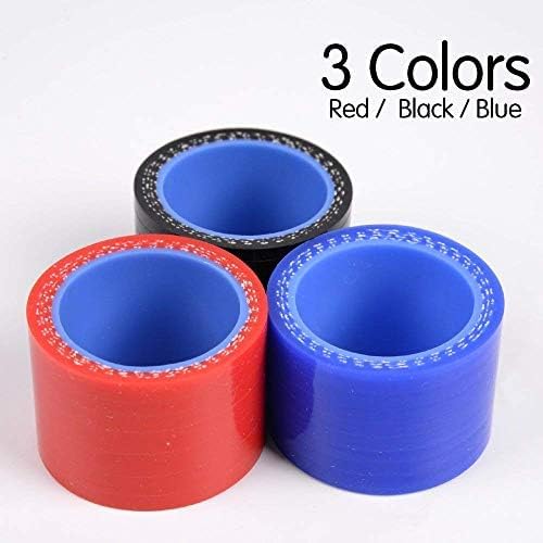 G-PLUS Silicone Radiator Coolant Hose Pipe Kit Clamps Compatible with Honda CRV MK1 1998-2001,Red
