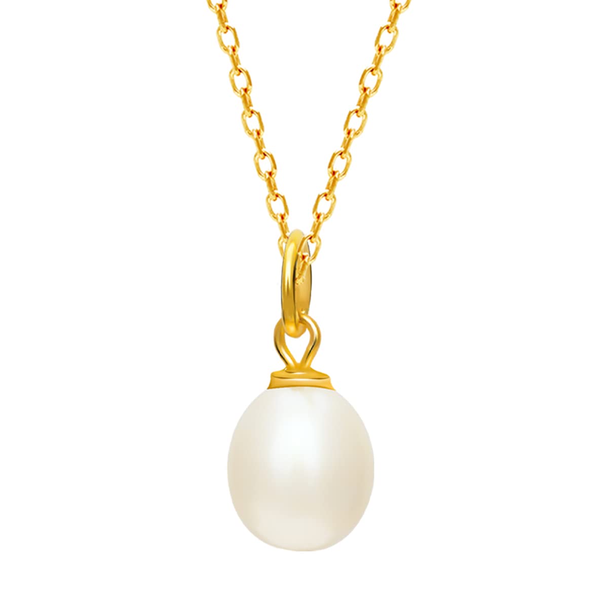 GIVA 925 Silver 18k Gold Plated Minimal Pearl Pendant with Chain | Gifts for Girlfriend, Gifts for Women and Girls |With Certificate of Authenticity and 925 Stamp | 6 Month Warranty* (B09JT4NSG8) Amazon Price History, Amazon Price Tracker