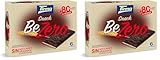 Tirma Snack BeZéro Biscuits au chocolat noir 105g | 70% de cacao | Sans sucres ajoutés | Convient aux diabétiques | En-cas hypocalorique | Biscuits végétariens (Lot de 2)