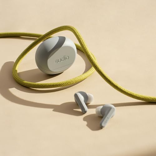 Image of Sudio A3 Pro Noise Cancelling Earbuds - 25H Playtime, ANC, Multipoint Bluetooth 5.4, Clear Calls, IPX4 Sweat & Splash Resistant, USB-C Charging, Made from Recycled Plastics (Blue)