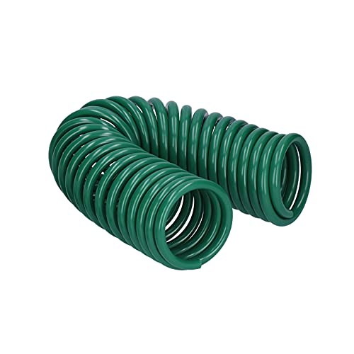 Yctze Manguera de Agua de Jardín en Espiral de 7.5m: Tubería de Agua Retráctil con Conector del Rociador, Ideal para Lavado de Alta Presión, Césped y Riego de Jardín