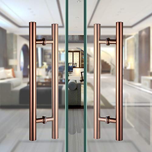Poignée de porte push-pull robuste en acier inoxydable pour un tirage fluide et durable - 4