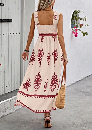 Image of PRETTYGARDEN Women's Sleveless Boho Maxi Dress