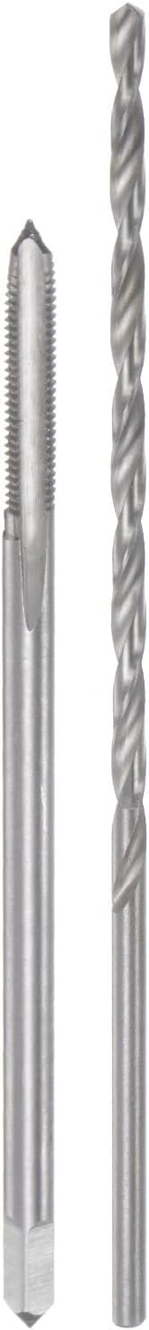uxcell Tap & Bit Sets, M3 x 0.5 H2 Straight Flute Machine Thread ...