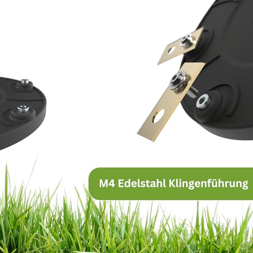 6er Messerscheibe für Segway Navimow i Serie (i105E und i108E) 6 Klingen Messerteller, Mähteller - (I Serie mit 6 Klingen (7mm 2 Loch)) – Bild 3