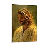 Jesus Christ Joy of The Lord Is A by Greg Olsen Poster Decorative Painting Canvas Wall Art Living Room Posters Bedroom Painting 12x18inch(30x45cm)