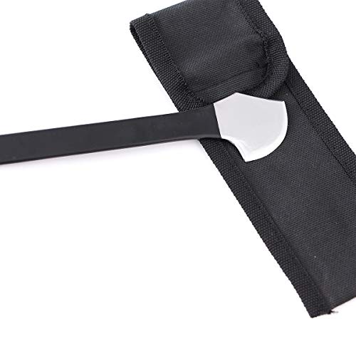 Leather Craft Cutting Knife Black Round Edge Handmade Leather Trimming Knife DIY Leather
