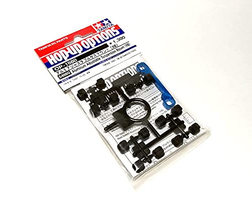 Support de suspension réglable alu Tamiya 54880 XB haute précision pour châssis RC