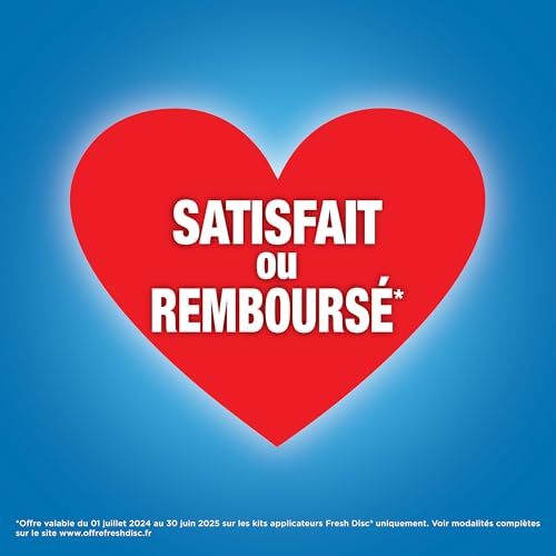 Canard WC Fresh Disc Fraîcheur Bloc WC Sans Cage Nettoyant Nettoie à 360° Nouvel Emballage 100% Carton 1 Applicateur + 1 Recharge - vue 8