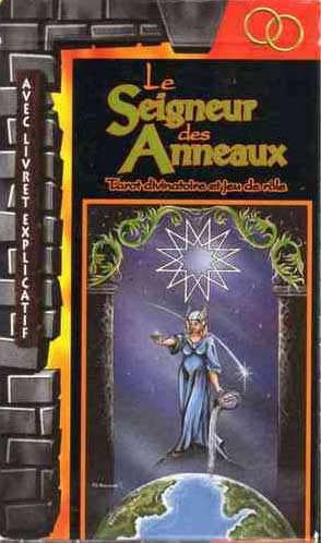 Carte de tarot Le Seigneur des Anneaux, 12 x 7 cm