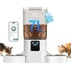 Automatic Cat Feeder with Slow Feed for 2 Cats: 5G WiFi Automatic Dog Feeder with 7L Large Food Storage, Cat Food Dispenser with Alexa for Multiple Pets, Detachable for Easy Cleaning -29 Cup