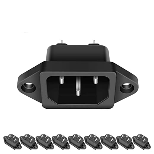 IEC 320 C14 Power Plug Adapter