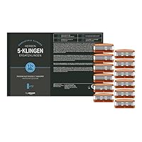 by Amazon Herren Ersatzklingen, können mit allen Rasierer-Griffen verwendet werden, 12 Stück