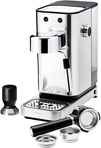 WMF Espresso Maker Lumero - Cafetera expresso manual, presión 15 bares,  espresso, capuccino, regulable, capacidad 1.5 litros, café molido o  monodosis, con espumador de leche, acero inoxidable, 1400 W : Amazon.es:  Hogar y cocina