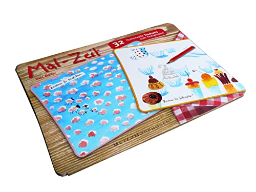 Mal-Zeit: 32 humorvolle Tischsets zum Fertigmalen