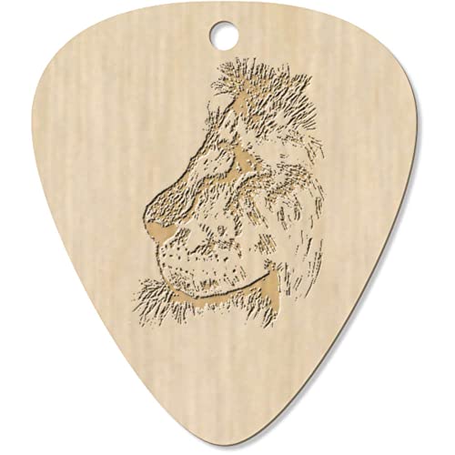 Azeeda 7 x ‘Tête de Lion’ médiator/pic de Guitare (GP00026772) - Les Beatles, Paul McCartney, John Lennon, RIngo Starr, George Harrison Azeeda 7 x 'Tête de Lion' médiator/pic de Guitare (GP00026772)