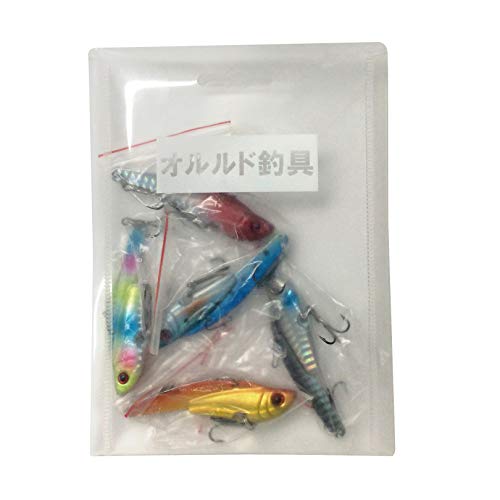 30gでジグ並みの飛距離!!【オルルド釣具】 メタルバイブレーションⅡ 7.5cm 30g 5色セット シーバス/ヒラメ/サゴシ/キジハタ/タチウオ/ヒラスズキ/ブリなど ソルトウォーター(海水)/ソルトゲームに最適 フィッシングルアーセット 定番カラーセット5色セットB qb100066a02n0 4枚目
