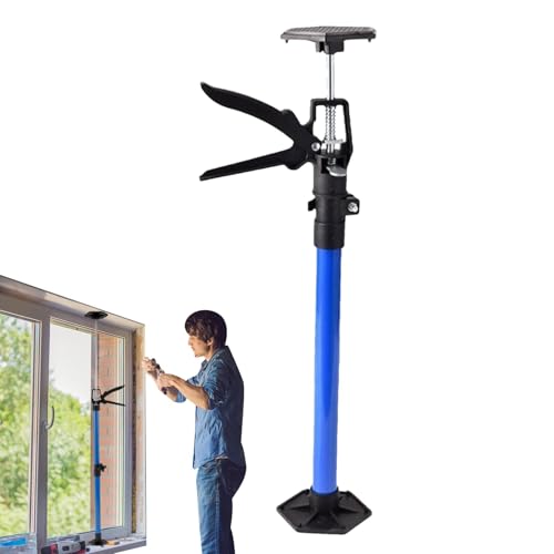 Generic Telescopic Support - 3rd Hand Support System | Adjustable Support Extension Rod | Telescopic Quick Support Rod | 30KG Capacity Support | Construction Tools For Cabinet Ceiling Door, Blue