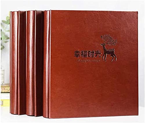 Album na zdjęcia, skórzane wkładki do albumu fotograficznego, duża pojemność, 15 cm, 800 arkuszy, album fotograficzny, odpowiedni dla rodziny, na ślub, książka z pamięcią wzrostu dziecka, 33 x 36 x 6