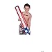 Inflatable Patriotic Pool Noodles - Set of 6, Each is 4 feet Long - Pool Toys and Fourth of July Summer Party Supplies