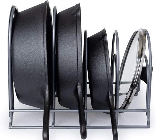 FAROE'S 5 Tier Heavy Duty Kitchen Shelf Vertical & Horizontal Space Saving Organizer for Utensils, Pantry, Bathroom & Balcony, kitchen shelf, storage rack, RK-1082