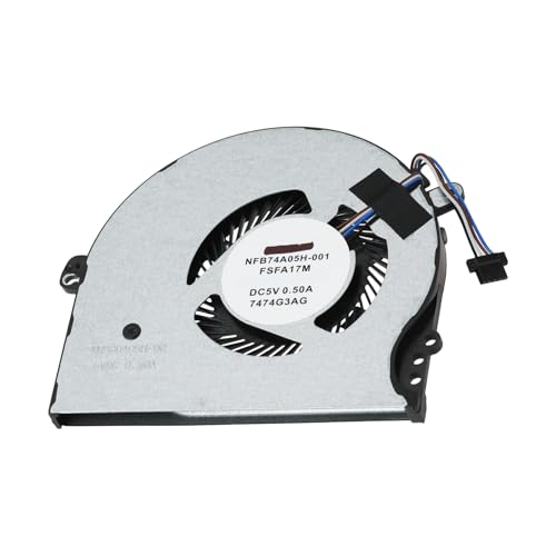 Briny River Ventilador de CPU para Portátil de 4 Pines 927918-001 NFB80A05H-003 Compatible con HP Pavilion 14-BP 14-BK 15-CK 15-CC