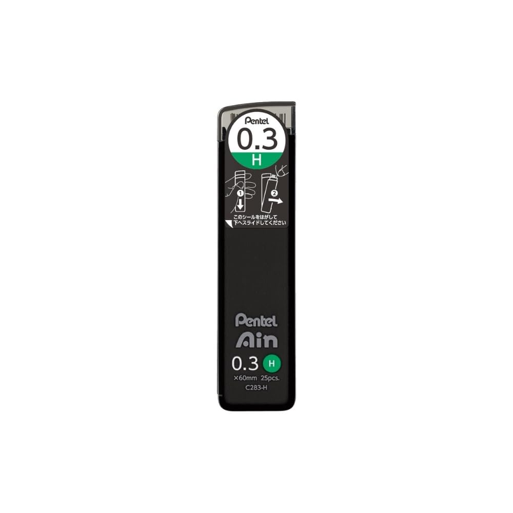 Pentel Ain Leads Refill - 0.3mm H