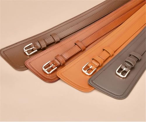 Belts For Women Wide Outerwear Bandwidth Waist Belt 7.8cm Width Vintage Leather Belt3