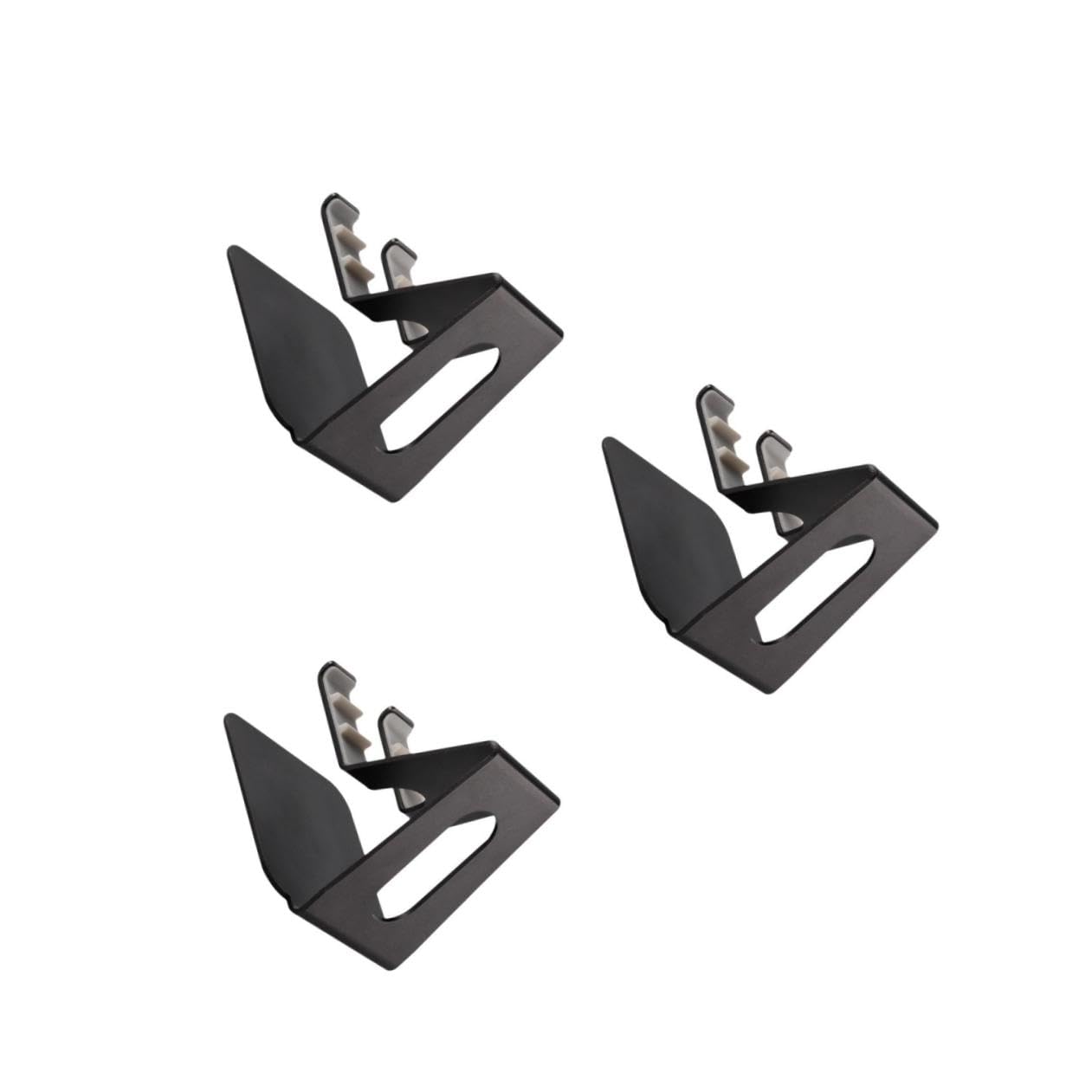 Housoutil 3 Piezas Soporte para Teléfono Móvil Escritorio De Metal Soporte para Tableta Teléfono Inteligente Soporte para Teléfono Móvil Soporte para Teléfono Soporte para Teléfono De