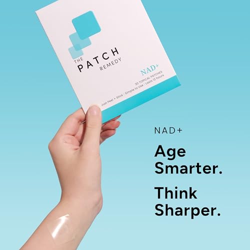 Image of The Patch Remedy NAD+ Patch - NMN, Resveratrol, CoQ10, NAC, Astaxanthin, PQQ | 30 Patches