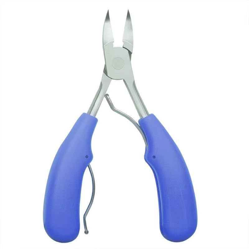 Toe Nail Clipper for Ingrown with Nail File Blue