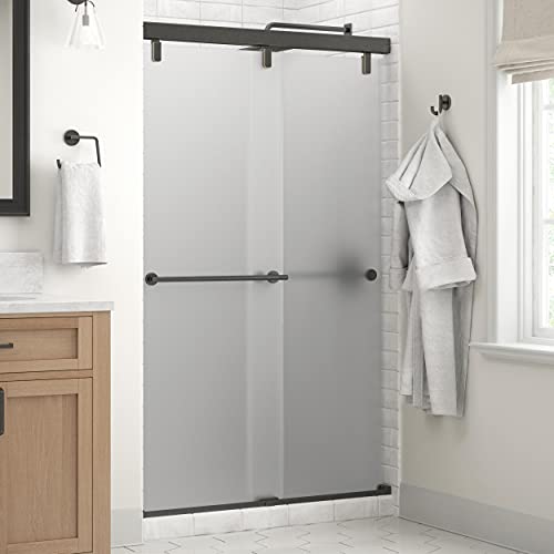Delta Smtn486-Brz-R Trinsic Sliding Shower Door, Bronze #TOP11