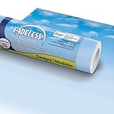 Fadeless Bulletin Board Paper, Fade-Resistant Paper for Classroom Decor, 47.25” x 12’, Wispy Clouds, 1 Roll
