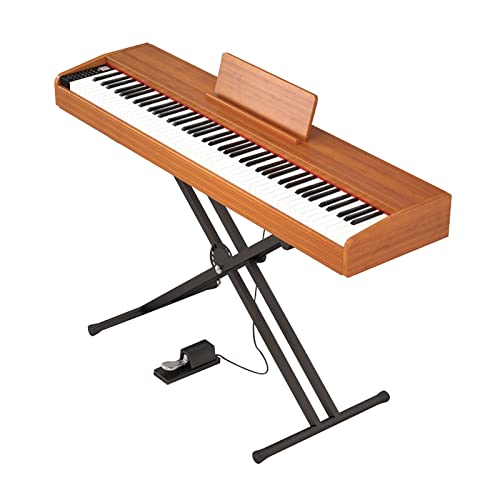 88 Touches Pondérées Clavier Piano Piano Numérique Instrument De Musique Piano Avec Support De Clavier Avec Connexion Bluetooth Pédale De Sustain for Les Cadeaux D’anniversaire De Vacances (Color : B - Les Beatles, Paul McCartney, John Lennon, RIngo Starr, George Harrison 88 Touches Pondérées Clavier Piano Piano Numérique Instrument De Musique Piano Avec Support De Clavier Avec Connexion Bluetooth Pédale De Sustain for Les Cadeaux D'anniversaire De Vacances (Color : B