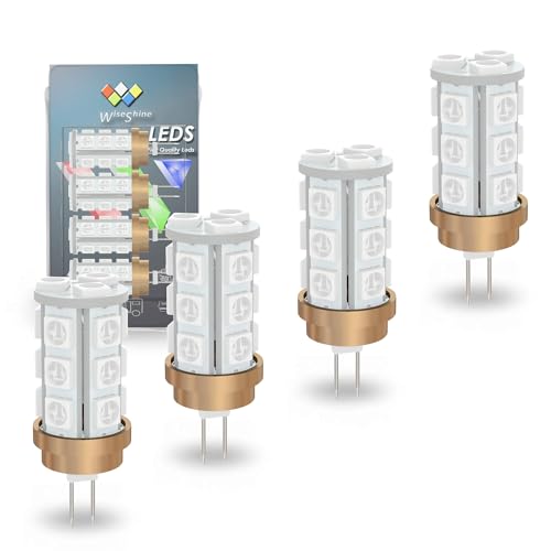 Wiseshine G4 LED�d�� 12V-24V AC/DC ���ߐF �o�C�s���x�[�X �����h�X�P�[�v �i�ϏƖ� �ƒ�p �Ǌ|�����C�g�p�i4�Z�b�g�j