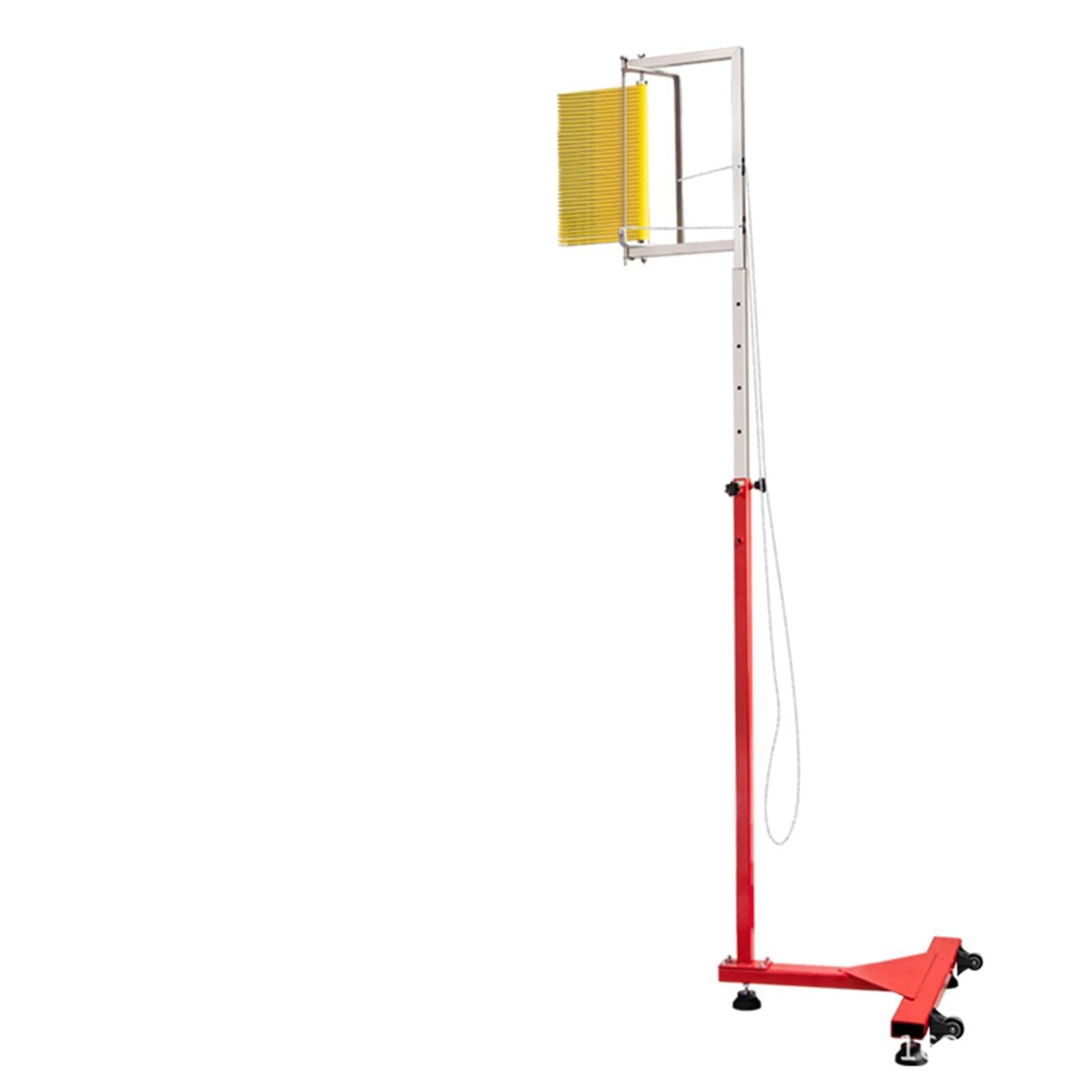 Dispositivo de medición de salto vertical con altura ajustable y cable de reinicio para entrenamiento atlético y pruebas de rendimiento