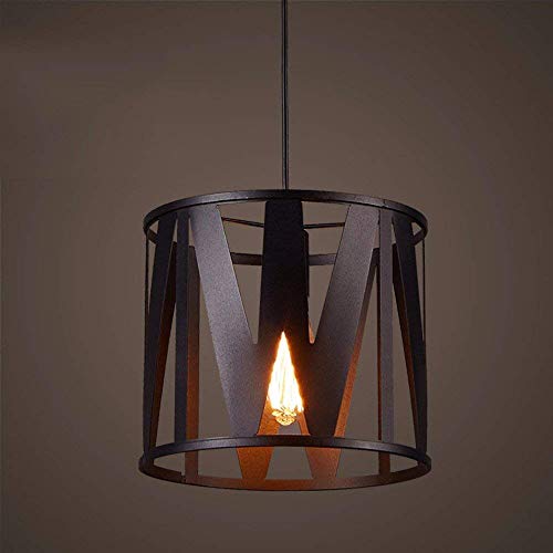Abat-jour industriel suspension en métal pour éclairage intérieur de caractère