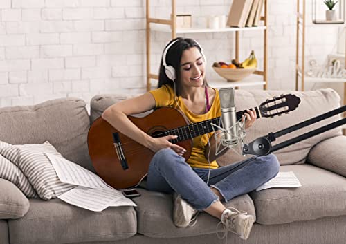 Image of U87 Ai Shock Mount - Microphone Mount Compatible for Neumann U87 Ai,U67 Set,U89 i and TLM 67 Condenser Mic by SUUNTOK,Silver